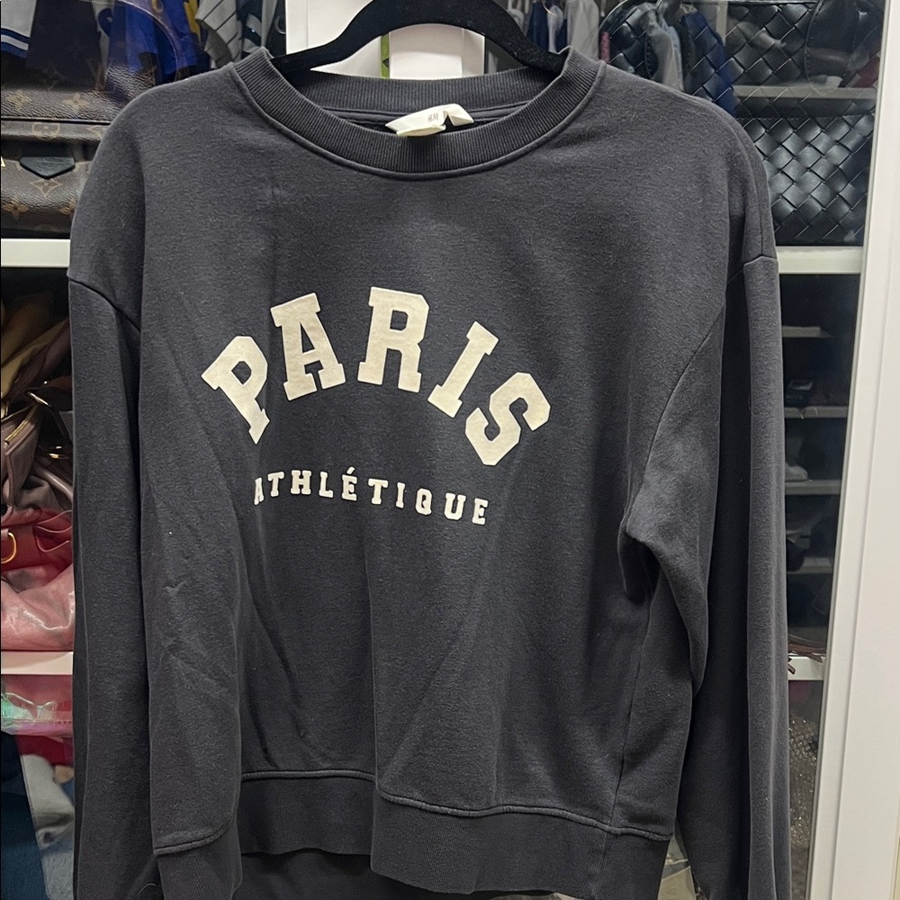 H&M Black Paris Athlétique Women's Sweater